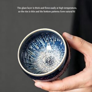 Single Cup & Master Cup (Jian Kiln / Tenmoku Glaze Cup)